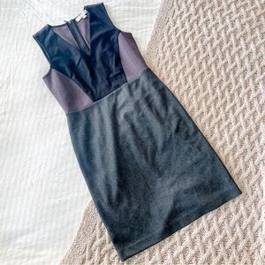 Loft Sleeveless Dress Plum